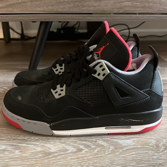 Jordan 4 Retro - Black Cement (2012) (GS) - Size 6.5Y - Picture 3 of 9